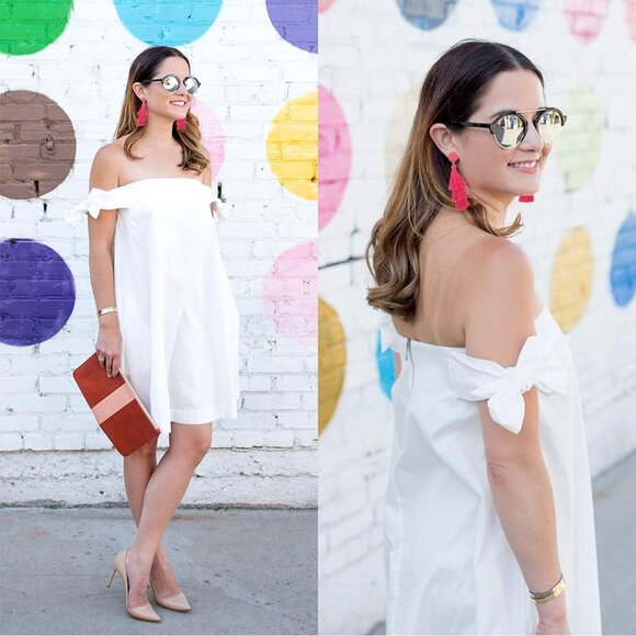 Tassel Earrings Layered Tiered Linear Drop Fashion Trending Earrings - Picture 5 of 5